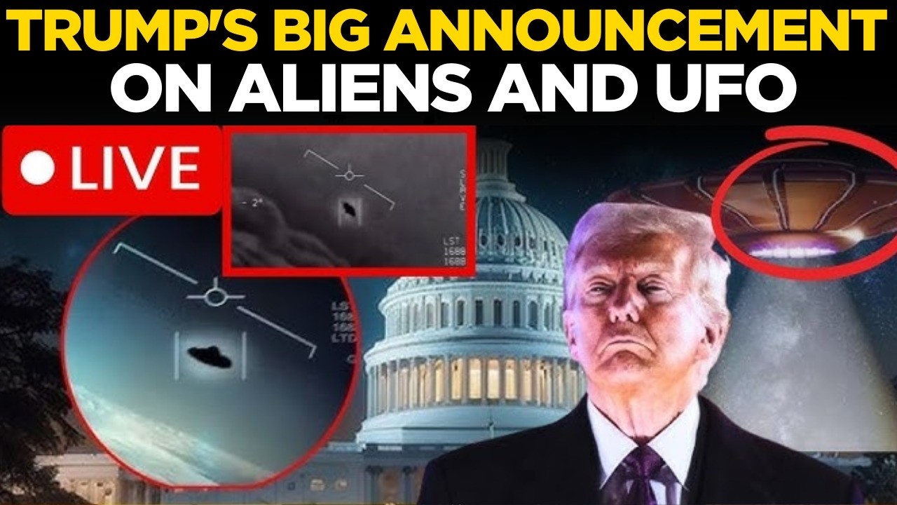 LIVE NEWS | Trump Exposes Shocking UFO Secrets Hidden by US Officials! | Trump | US News Live