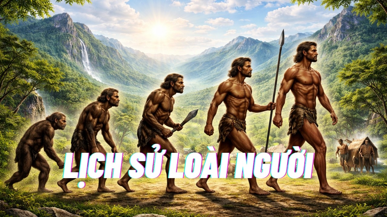 Bí ẩn con ngừi xuất hiện và tiến hóa như thế nào qua hàng triệu năm