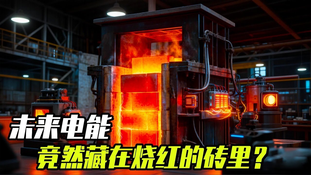 未来电能，竟然藏在烧红的砖里？现代工业最缺乏的能源并不是电而是热！如何获得价格低廉的 热能呢？