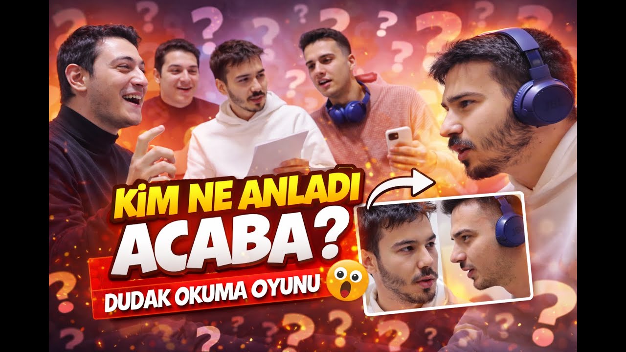 SES YOK, TAHMİN ÇOK 😂 | DUDAK OKUMA OYUNU