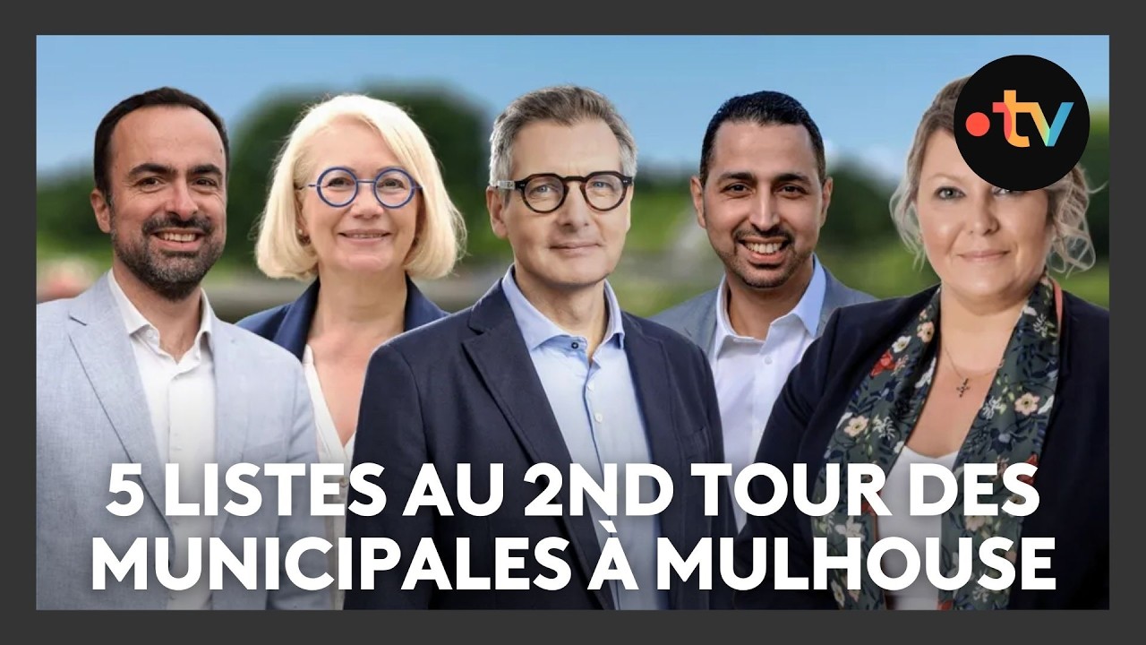 Cinq listes au 2nd tour des élections municipales à Mulhouse