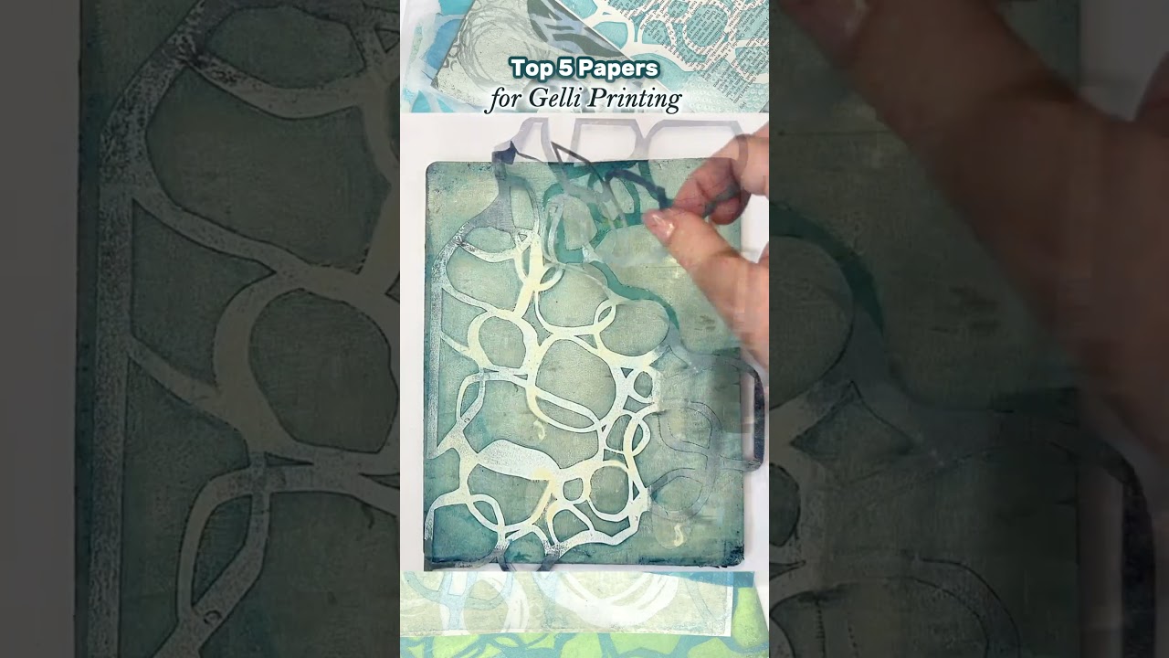 Top 5 Papers for Gelli Printing