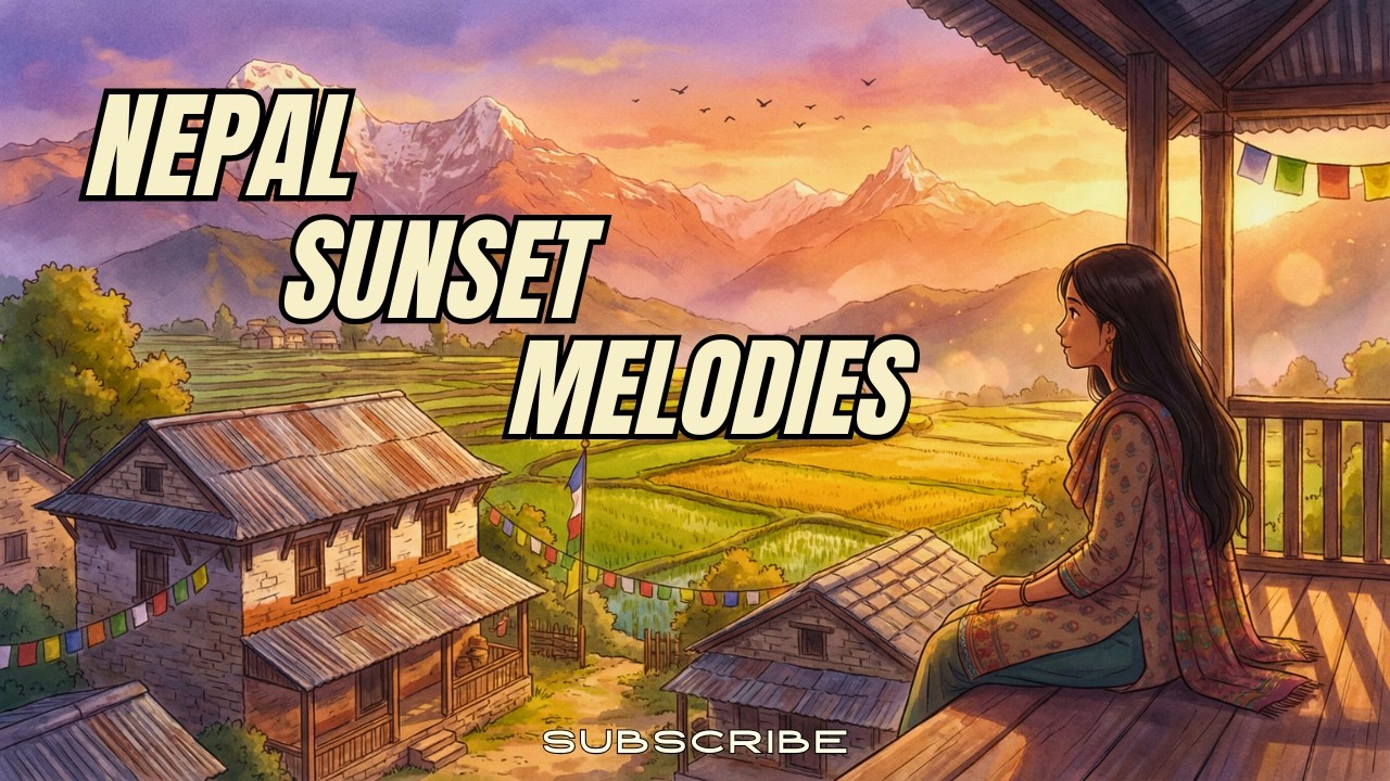 1 Hour of Relaxing Nepali Sunset Beats | Chautaari Dreams & More