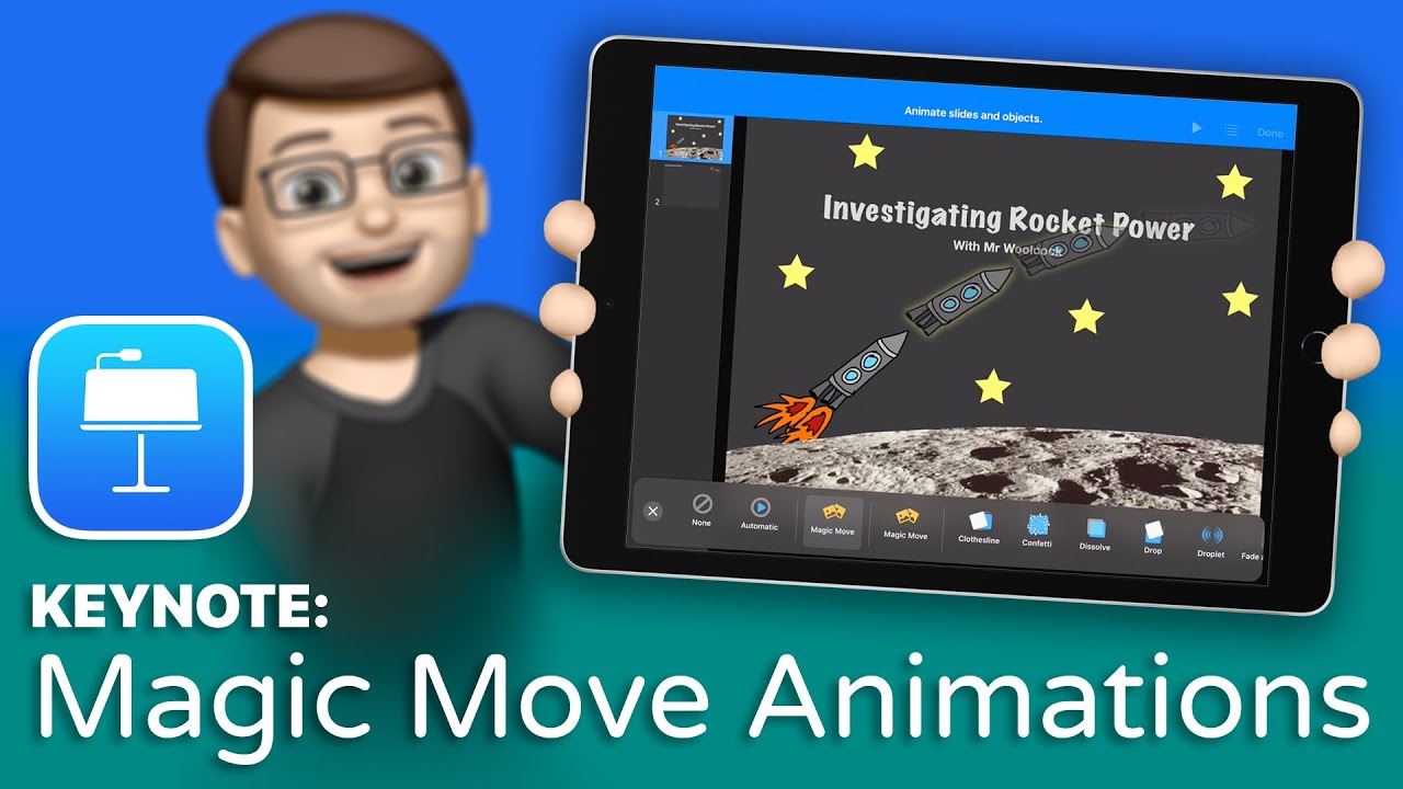 Create Animations with the Magic Move Transition in Keynote