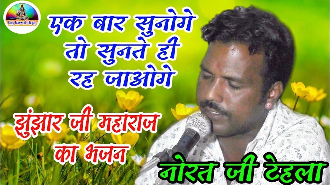 एक बार सुनोगे तो सुनते ही रह जाओगे || झुंझार जी महाराज का भजन || नोरत जी टेहला