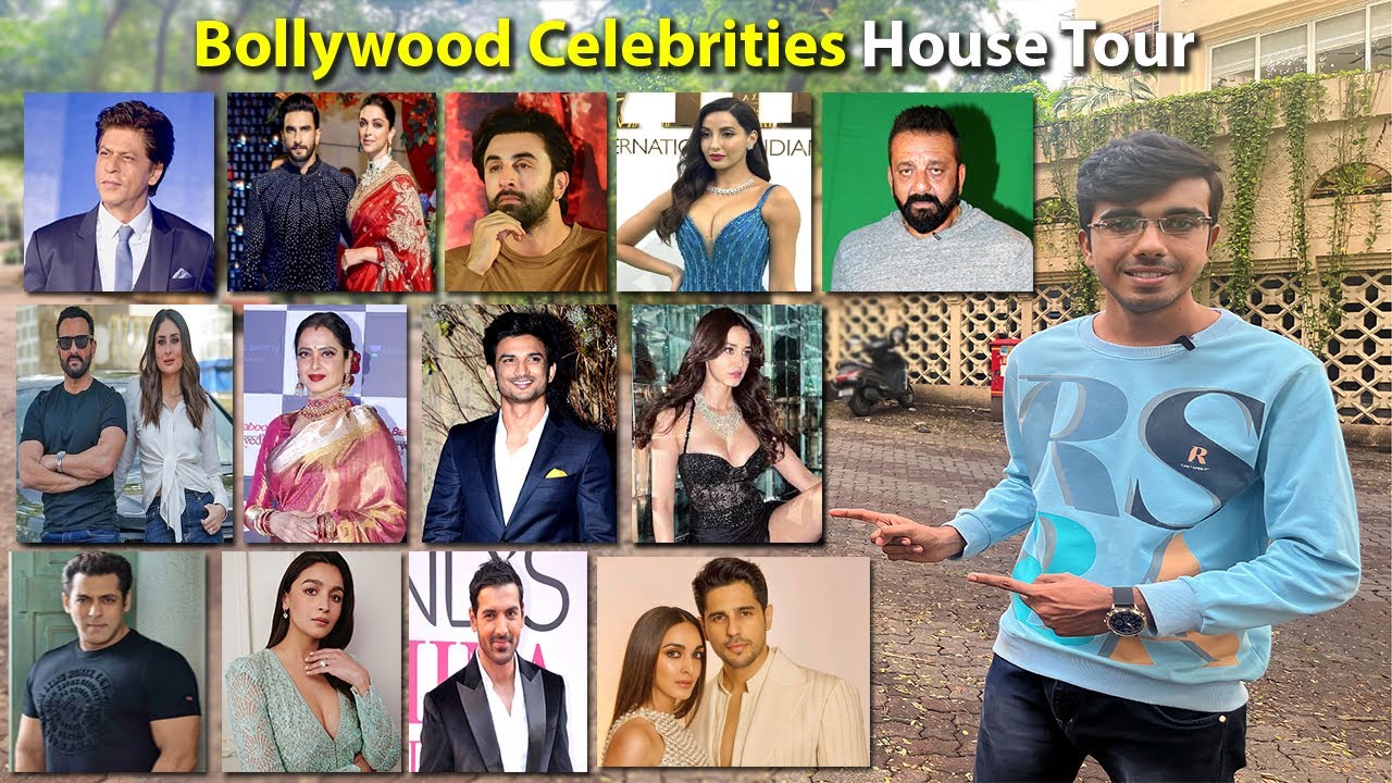 House of Bollywood Celebrities in Mumbai - Tour | Indian Celebrities House