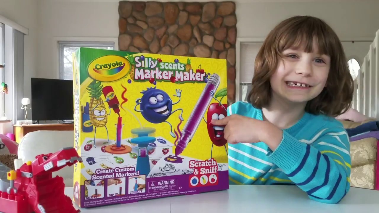 Toy Review - Silly Scents Marker Maker by Crayola - Smelltastic!
