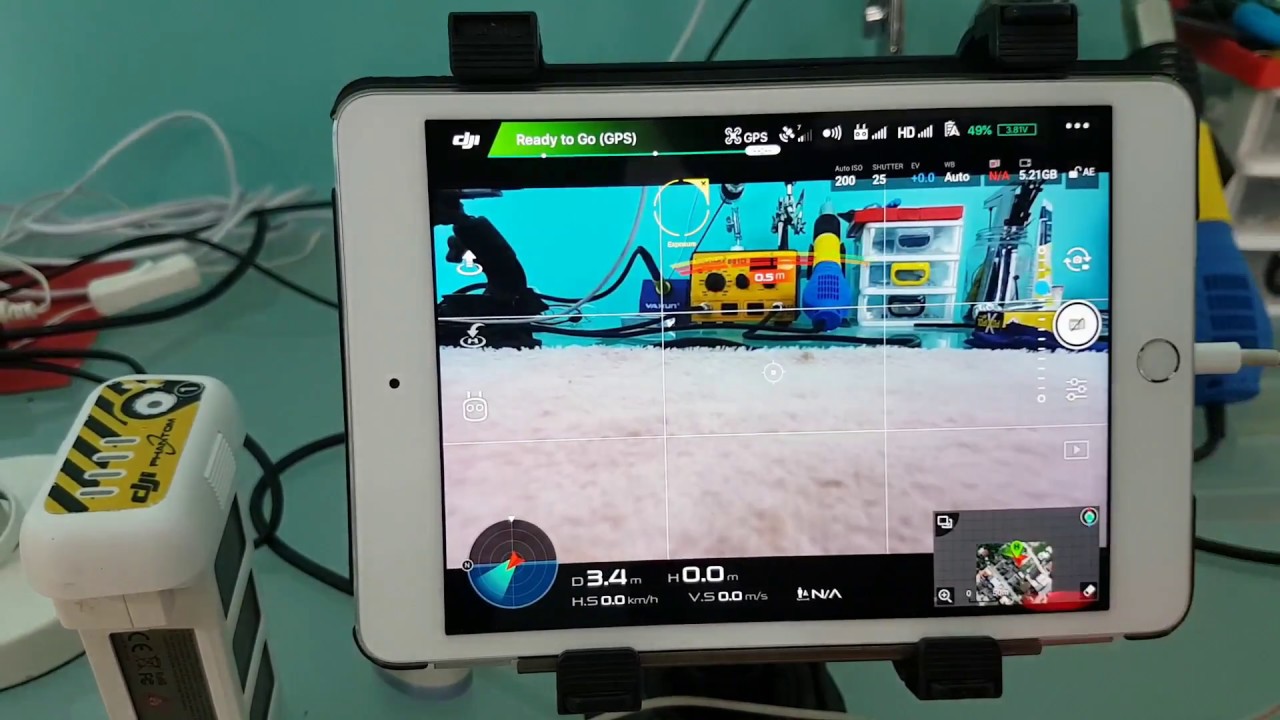 Resolvendo a altura e distancia limitada à 30 e 50 metros Dji Go.