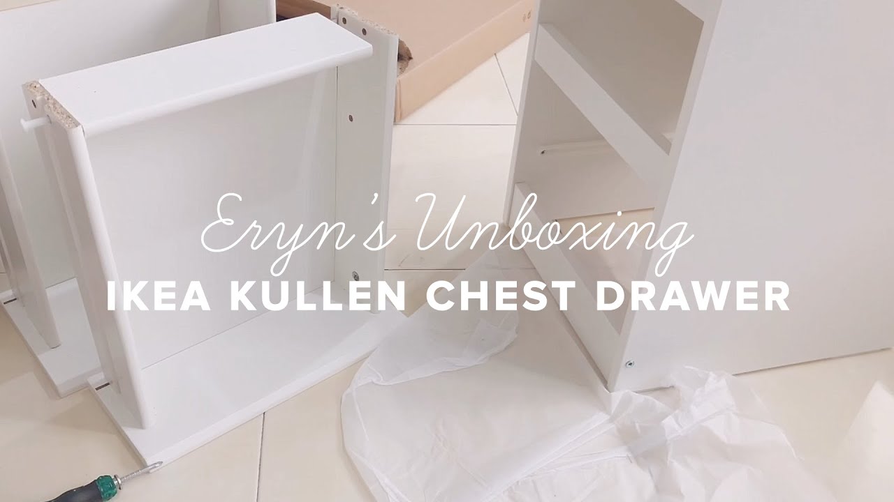 UNBOXING | IKEA Kullen - Chest of 2 drawers