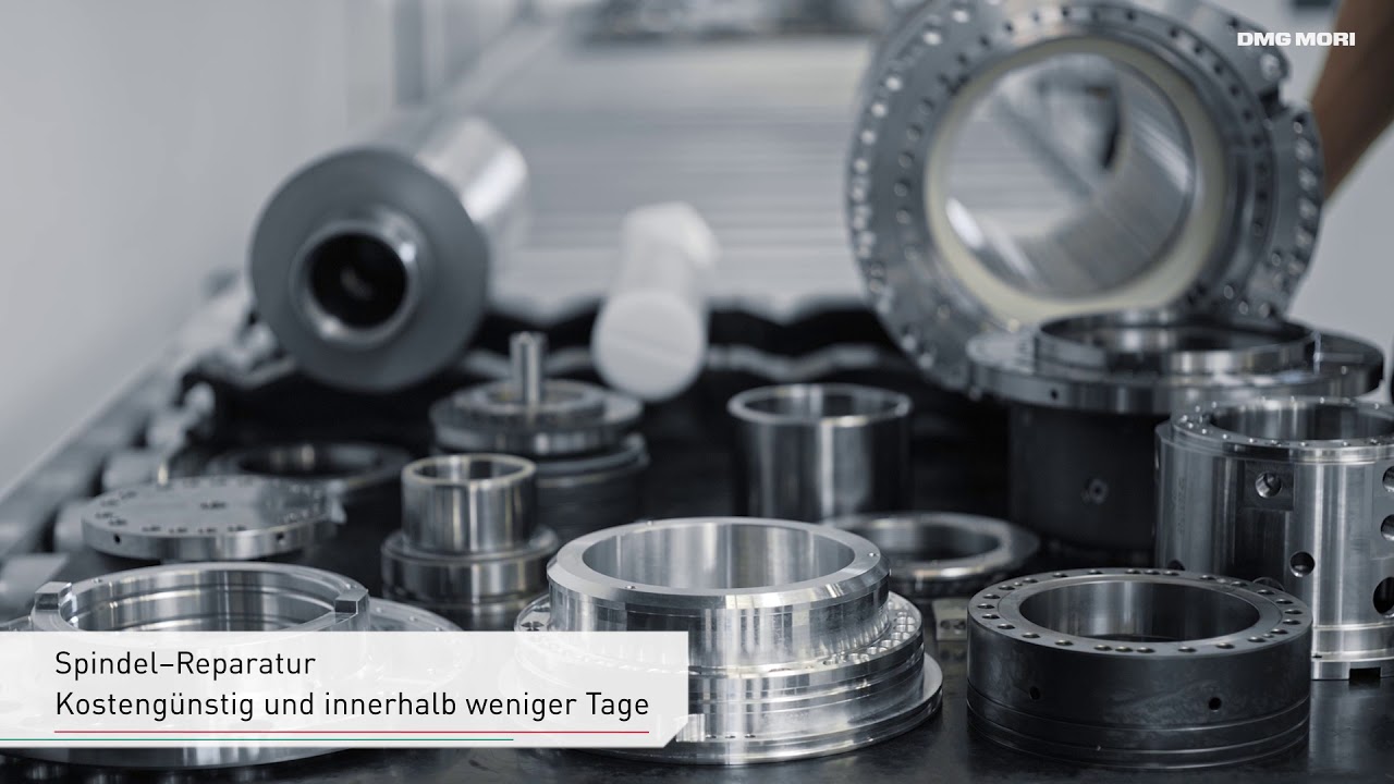DMG MORI Spindel-Service