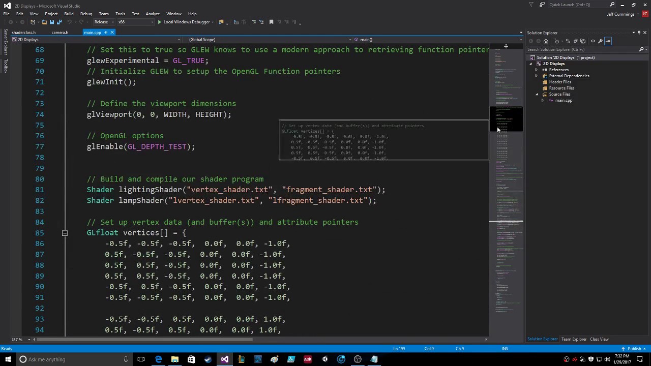 OpenGL Lighting Diffuse and Specular Maps