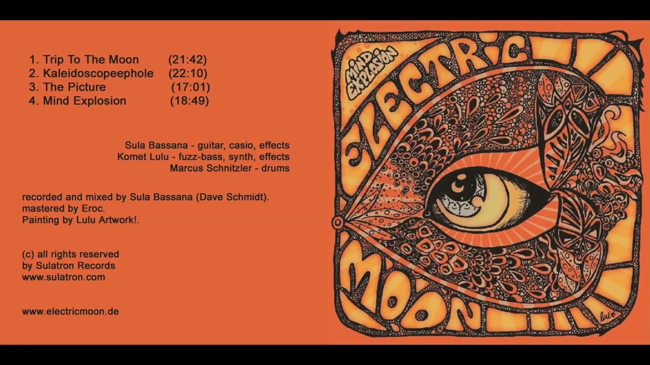 Electric Moon &ndash; Mind Explosion 2020 Krautrock, Space Rock 320kbps audio quality 🎸♫ ❤️