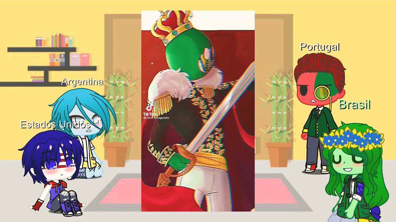 ✨🦋 Countryhumans reagindo aos Tik Toks deles ( parte 6)🦋✨