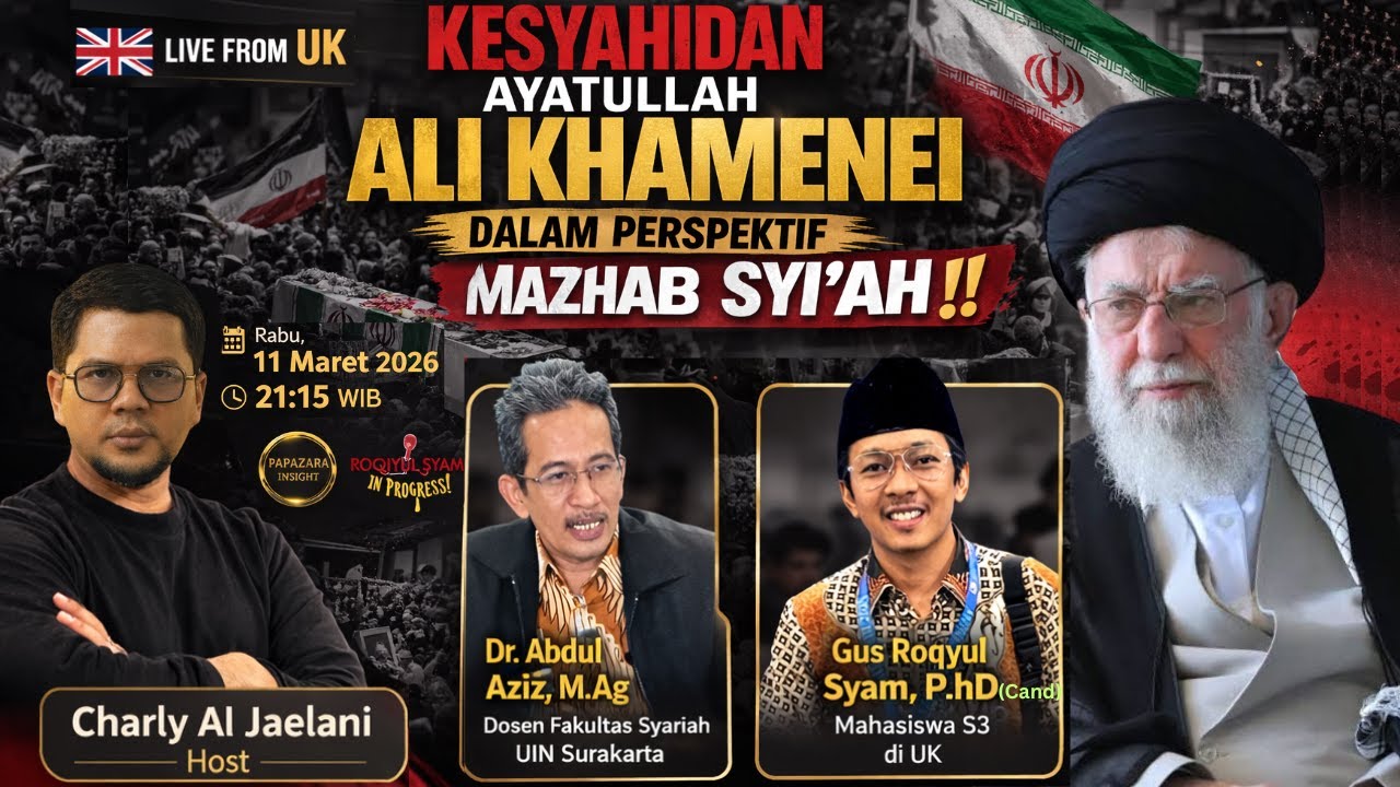 🔴[LIVE]EP#333 | Dari Karbala ke Teheran: Makna Kesyahidan Ali Khamenei dalam Mazhab Syi’ah