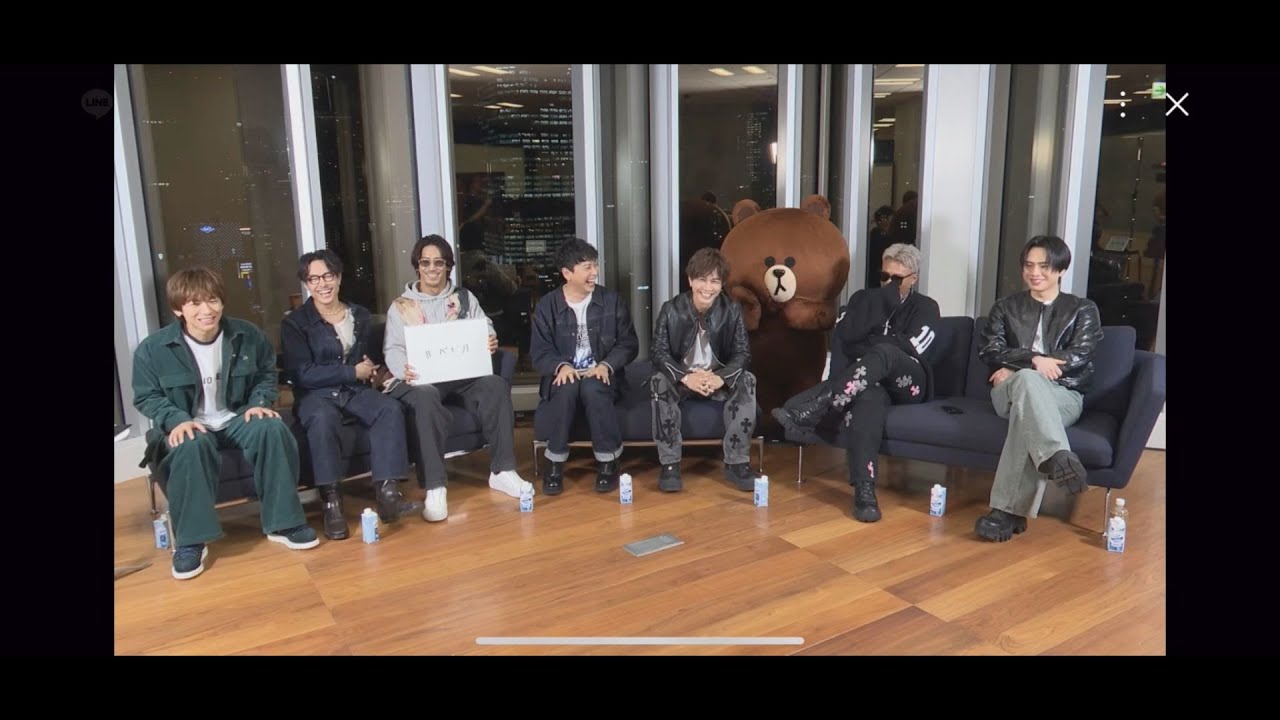 240924『Baby don't cry リリース直前緊急生配信』三代目 J SOUL BROTHERS