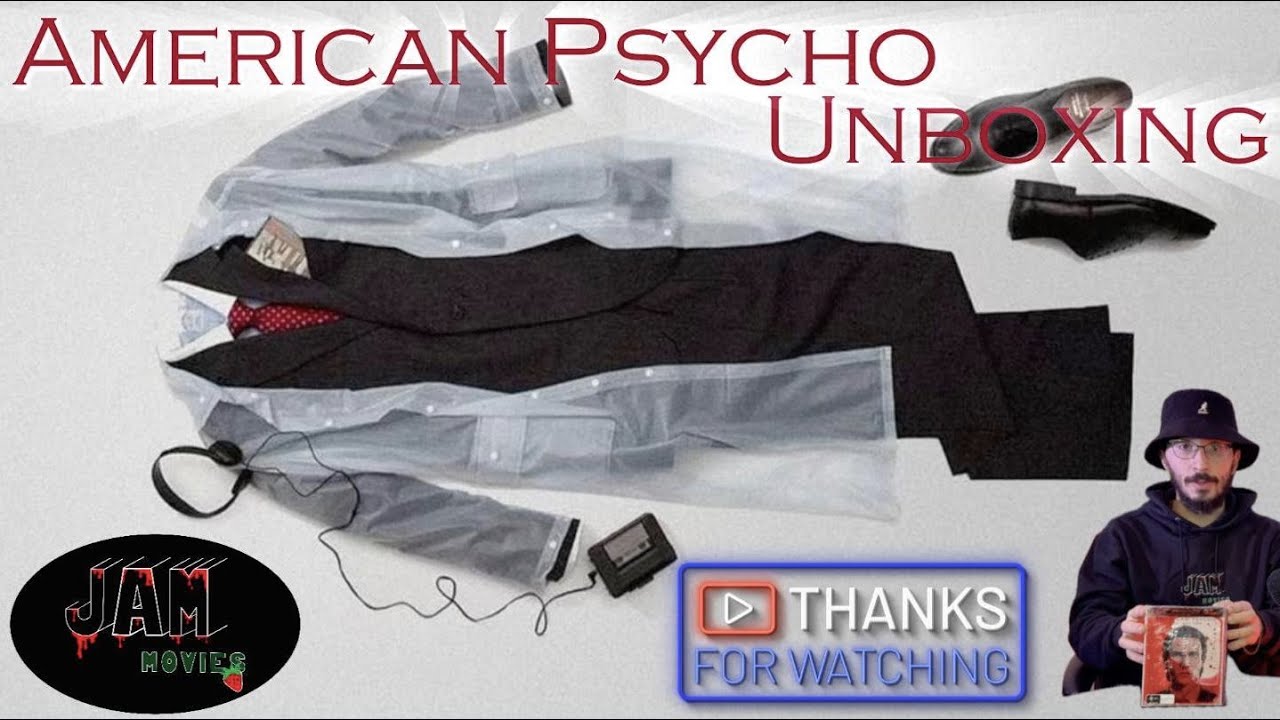 American Psycho Blood-pack 4K Unboxing