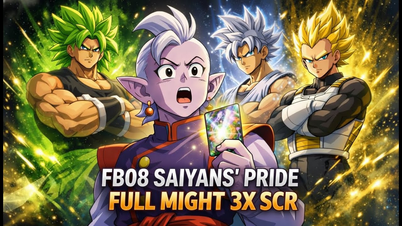 FB08  Saiyan's Pride Full Might!  3RD SCR!!! Again!!