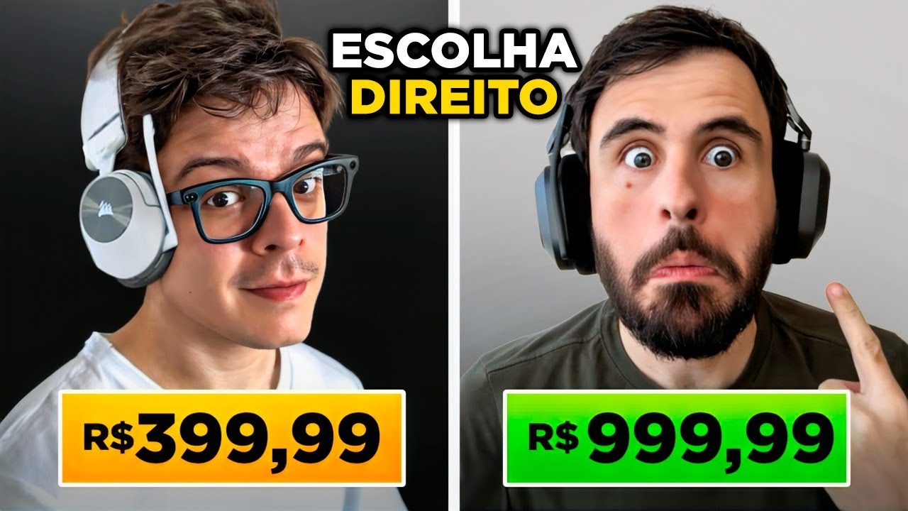 Um HEADSET para cada tipo de GAMER - LINHA CORSAIR