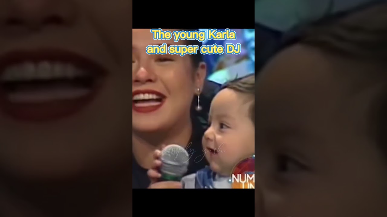 THE YOUNG KARLA ESTRADA AND SUPER CUTE DANIEL PADILLA! #danielpadilla #shorts