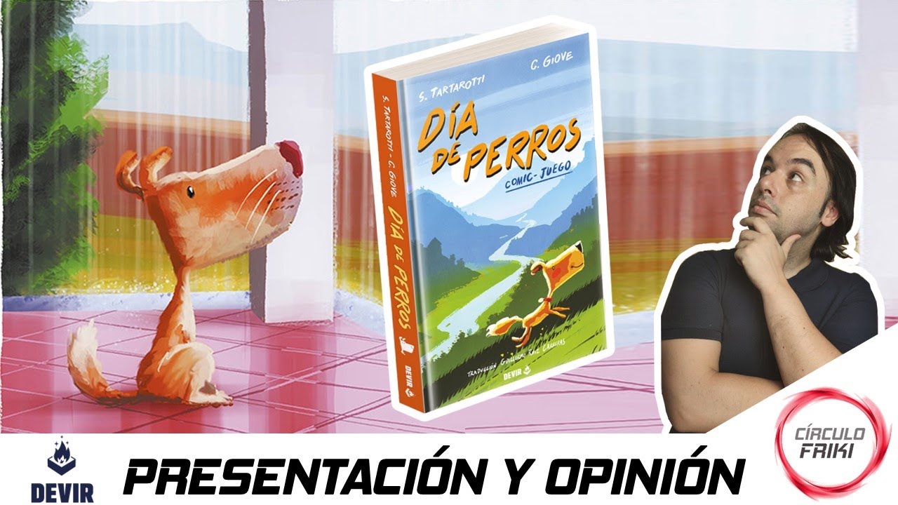 ⭕ D&Iacute;A DE PERROS 🐶 Presentaci&oacute;n y opini&oacute;n 🐶 SIN spoilers 🚫 C&oacute;mic juego - Devir