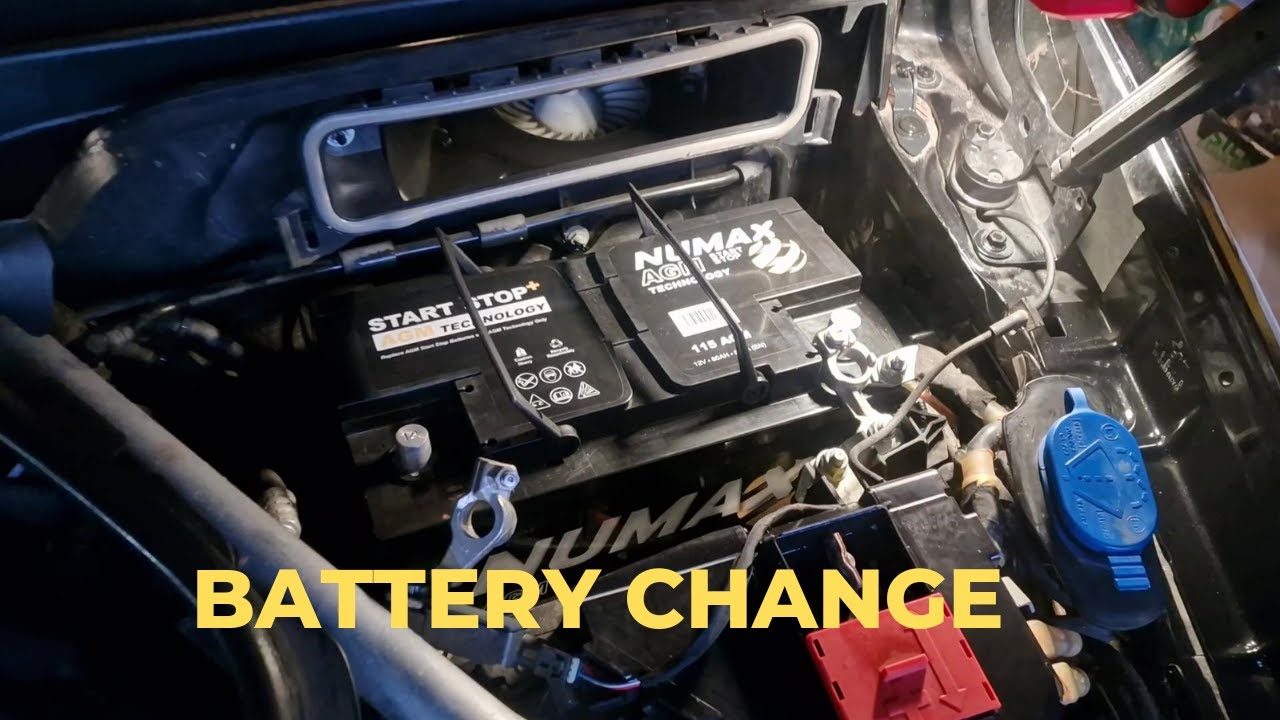 Mercedes E220 Battery Change
