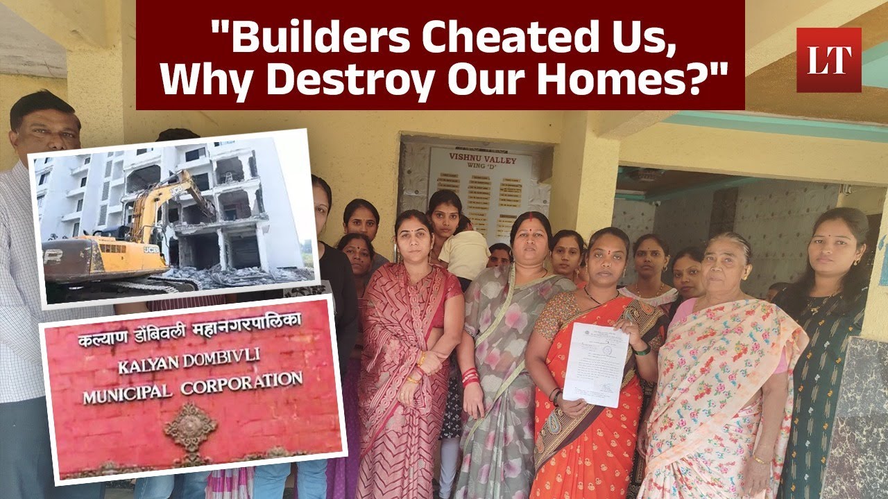 Massive RERA Scam Exposed: 6,500 Families Face Homelessness as KDMC to Demolish Illegal Buildings