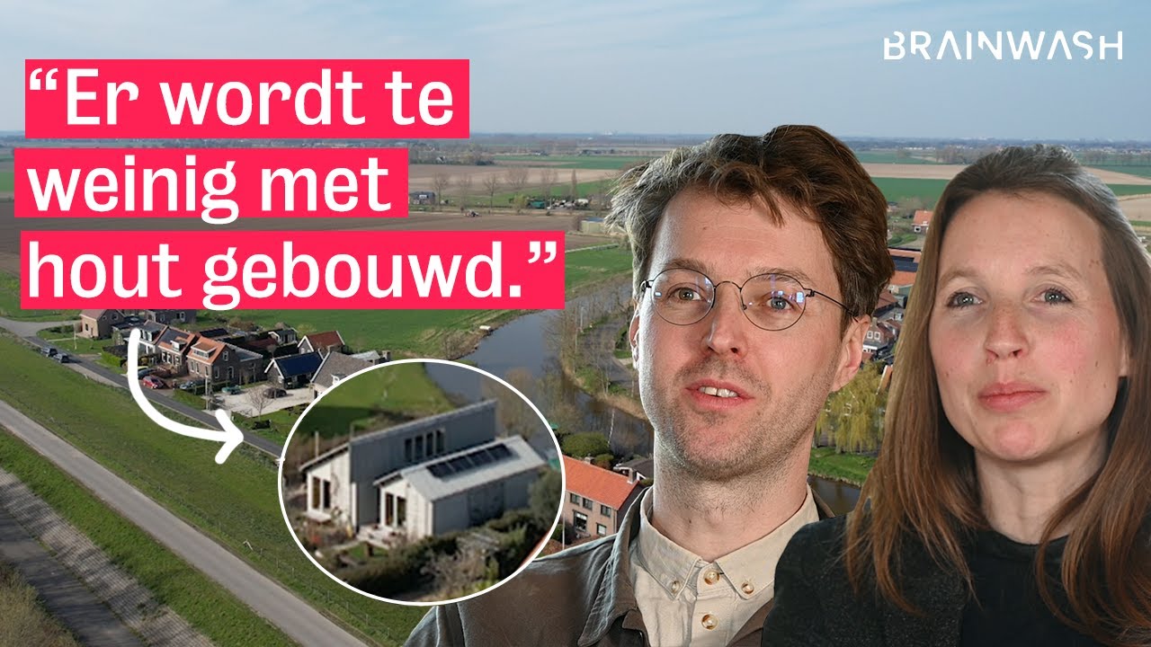 Houtbouw is de duurzame oplossing voor het woningtekort