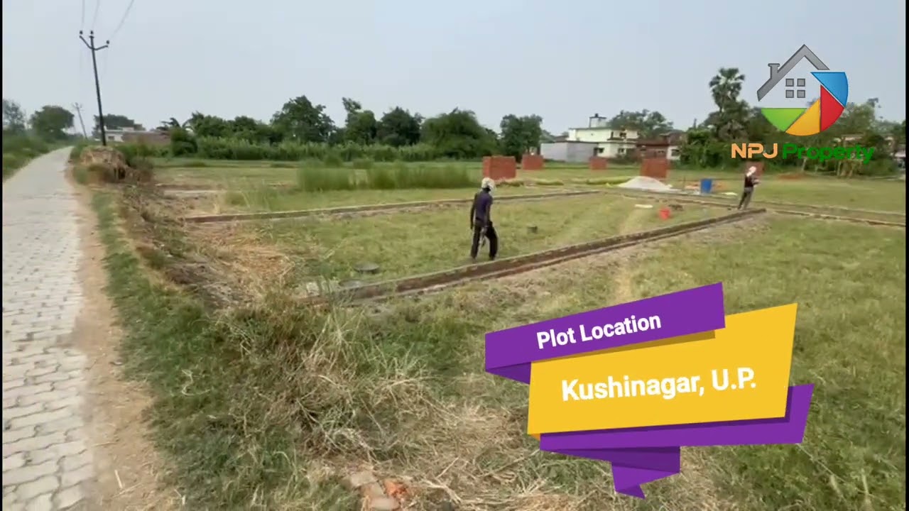 Kushinagar Uttar Pradesh Plot available with EMI Facility - npjproperty