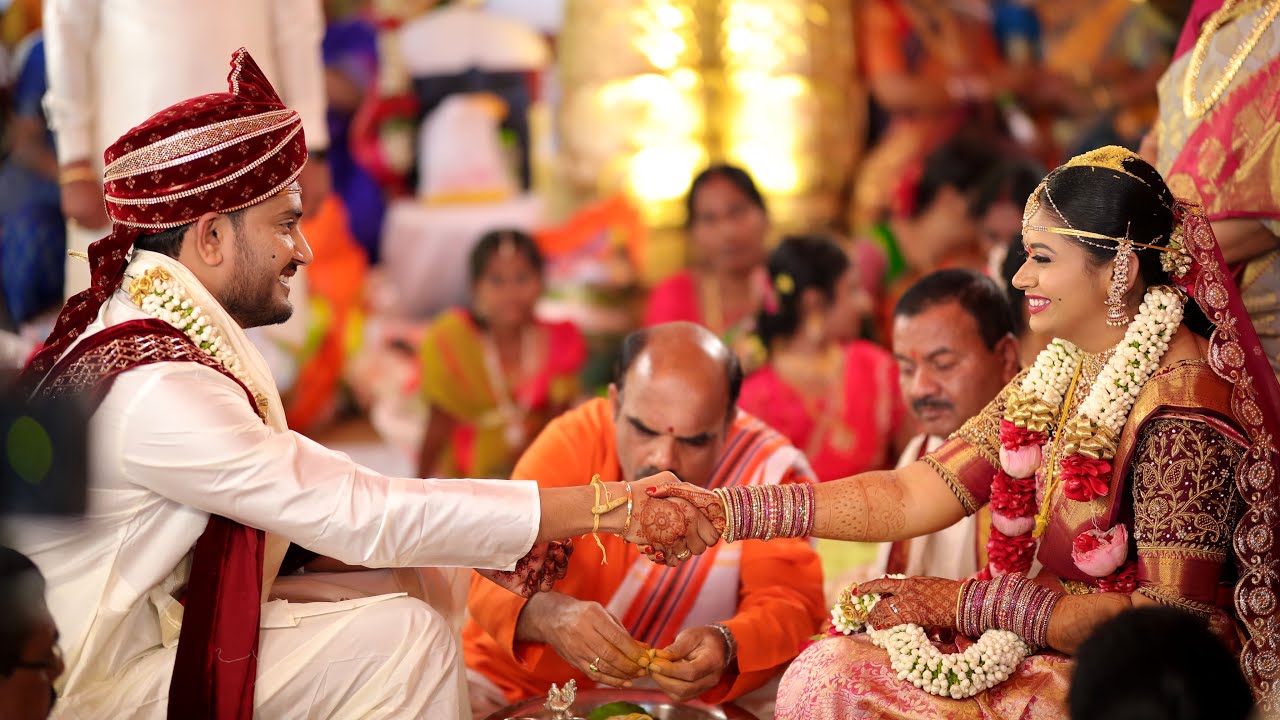 NIKHITHA & SUDHAKAR'S WEDDING TRAILER || 4K || FX3 || SNIPERSHOTZ || CONTACT 7093953139 ||