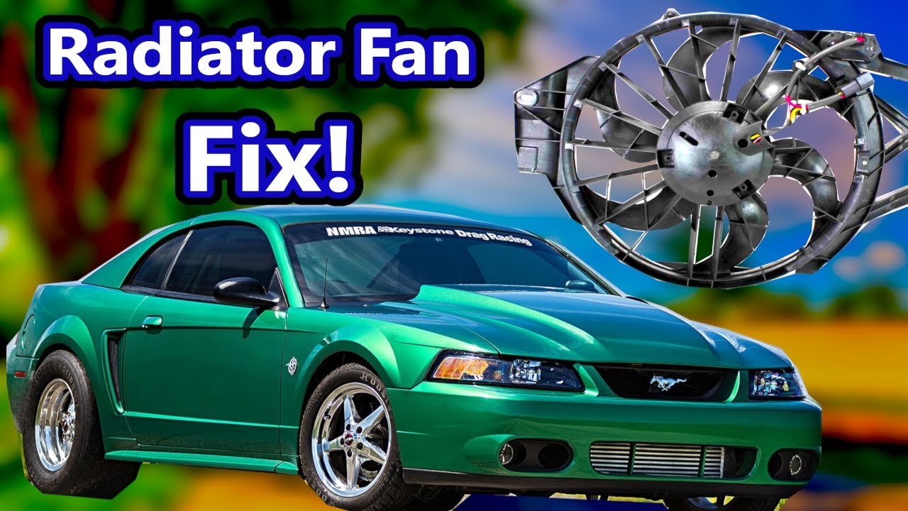 How To Fix Your Radiator Fan On You 94 to 04 Mustang