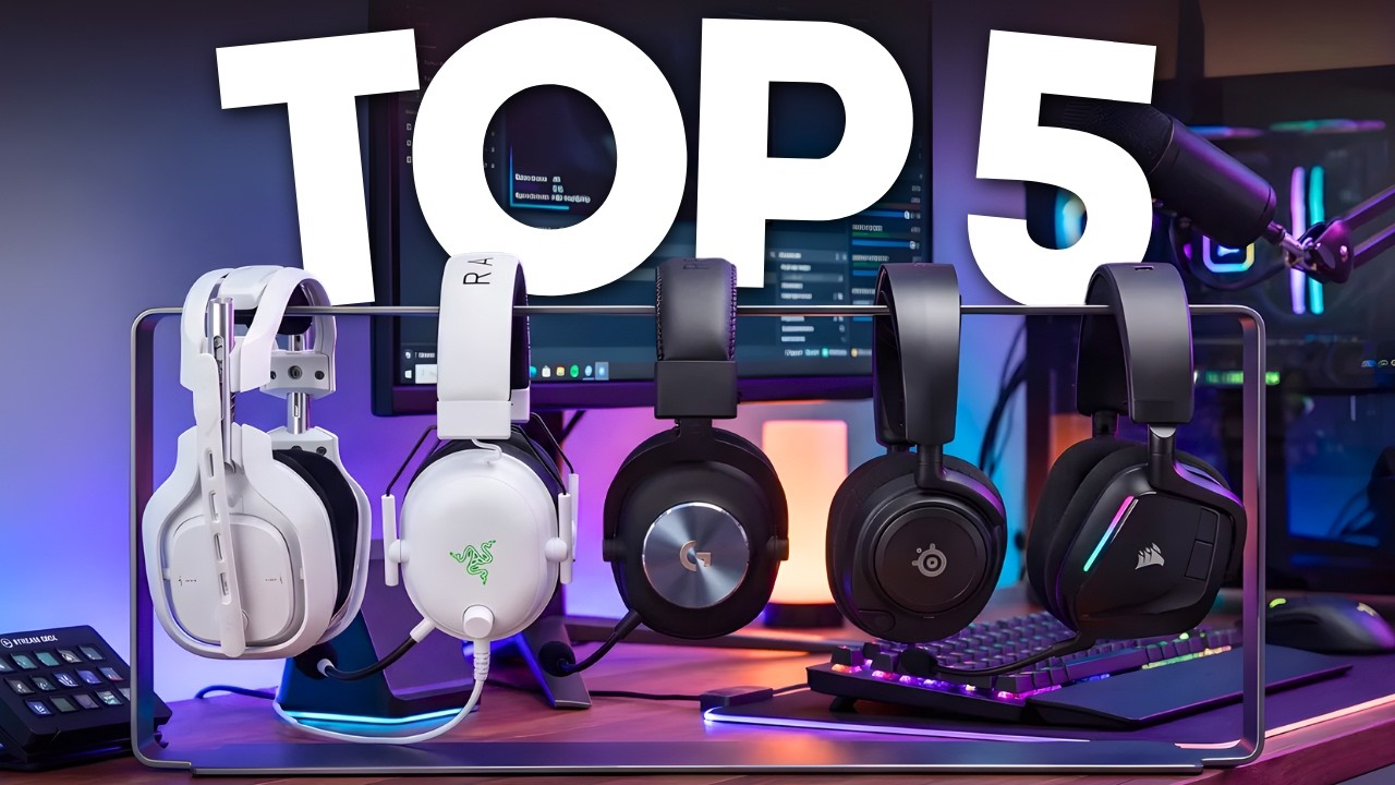 Los 5 MEJORES AURICULARES GAMING BARATOS De 2026