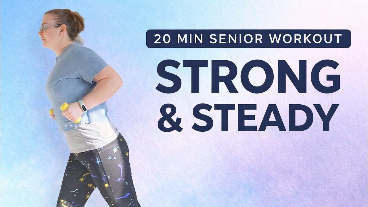 20-Minute Senior Strength & Balance Workout | Build Stability & Prevent Falls