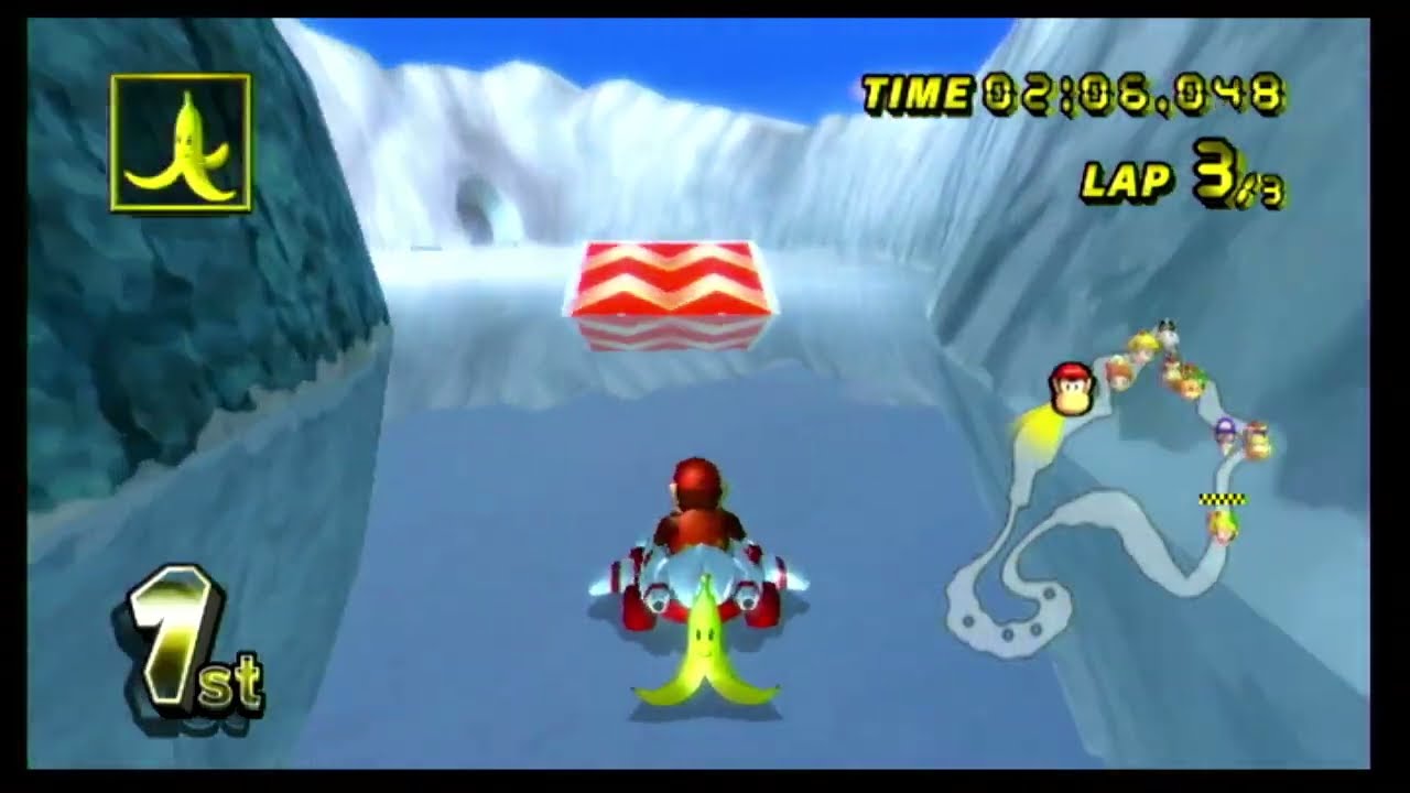 Banana Cup 150cc (3 Star Rank) Mario Kart Wii