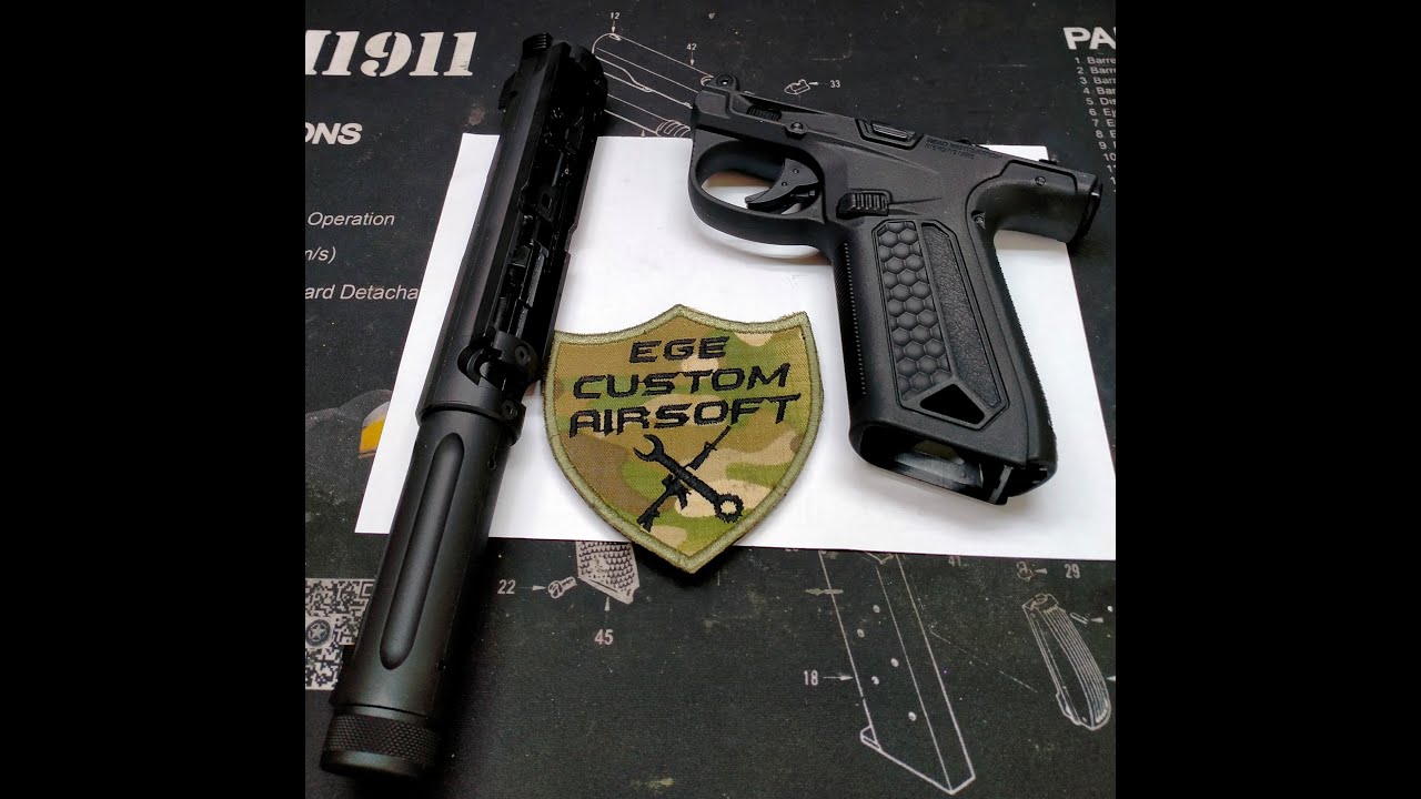 Action Army AAP01 Assasin Pistolü en ufak vidasına kadar söktük. AAP01 Ultimate Disassemble