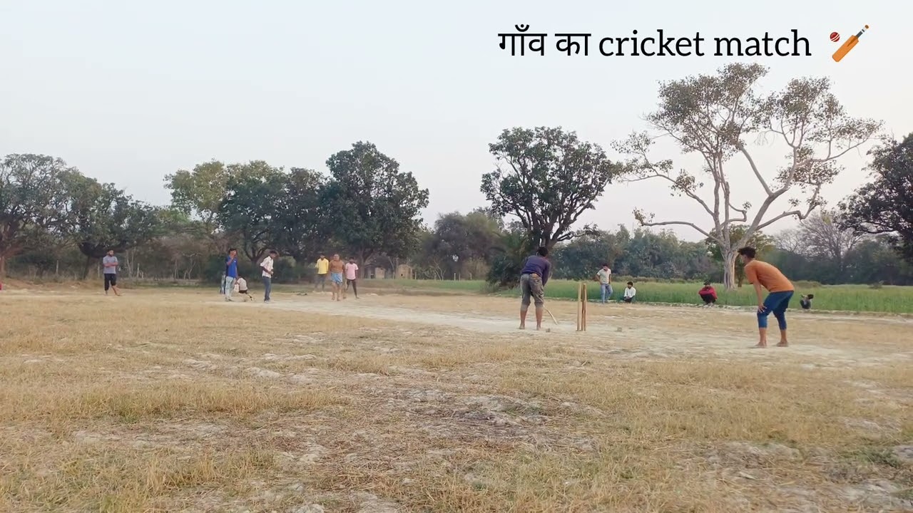 गाँव का cricket match ruleout match @Indiancricketteam4500 