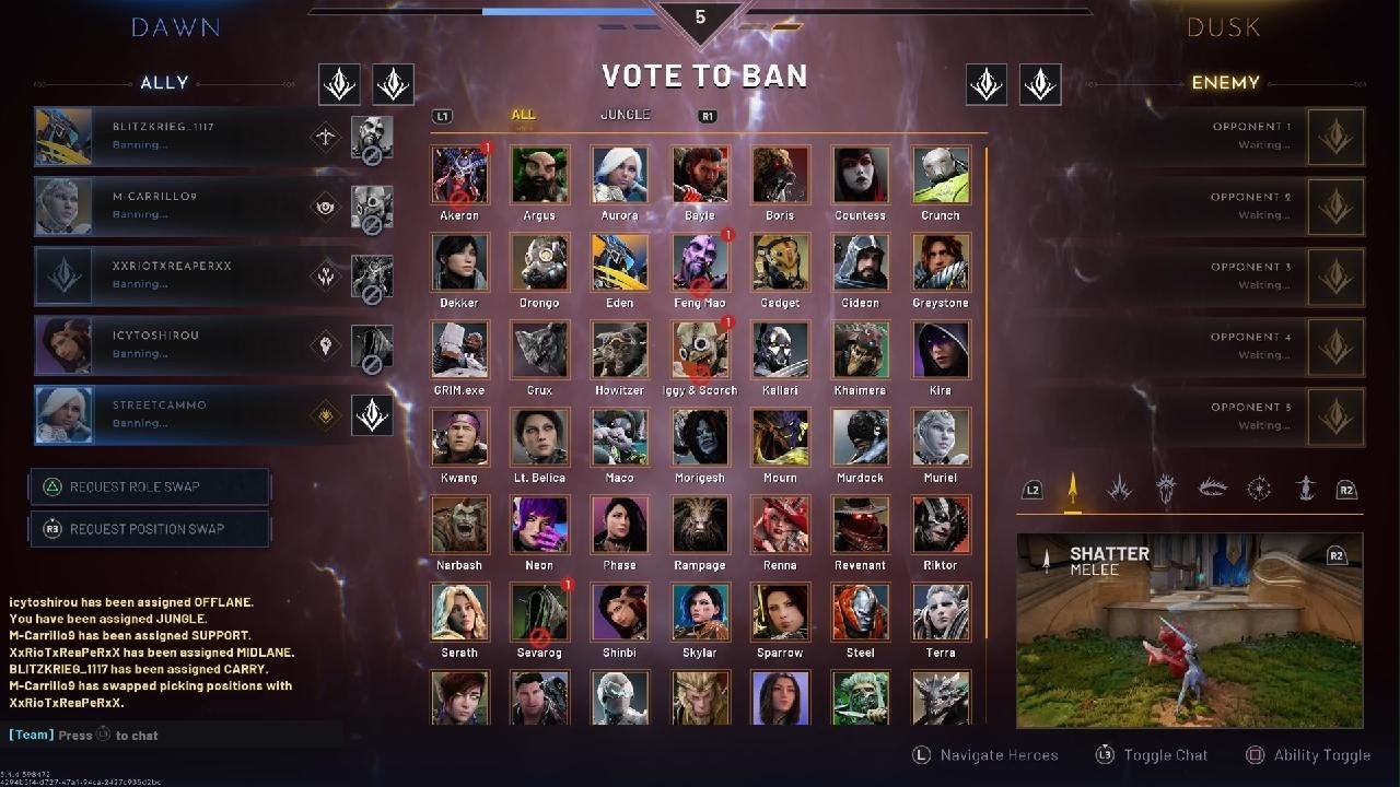 Update 1.12 Aurora Is Broken But I Can't Overcome Selling Teammates!