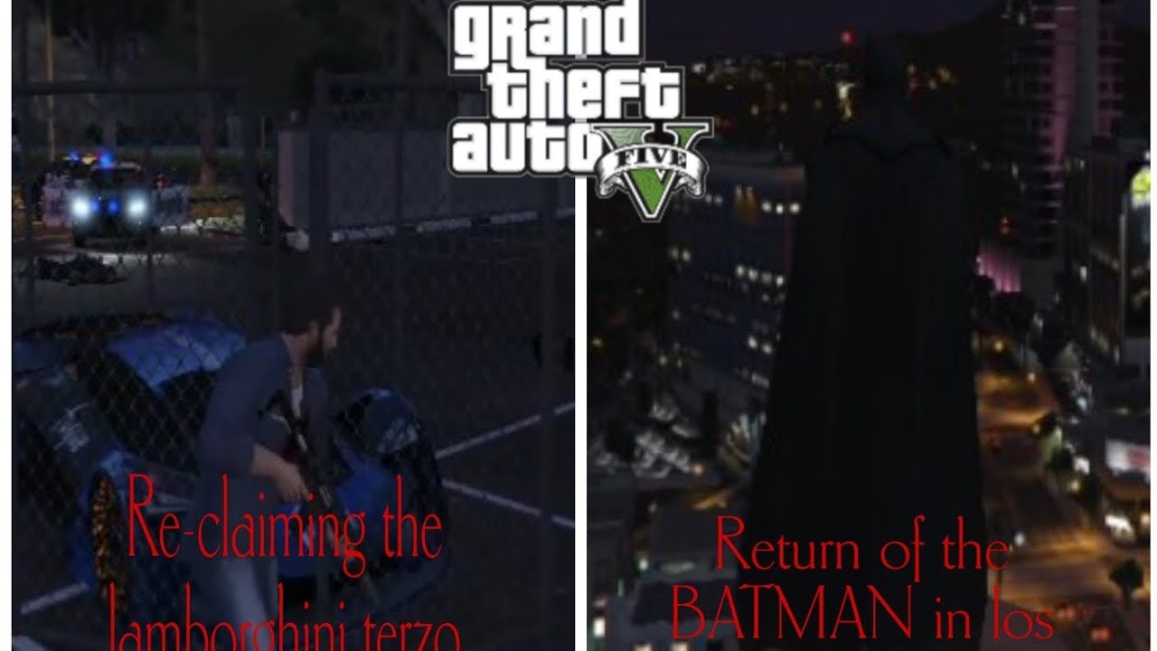 Michael re-claimed his lamborghini and the bat is returned in lossantos for his batcar. #ep4