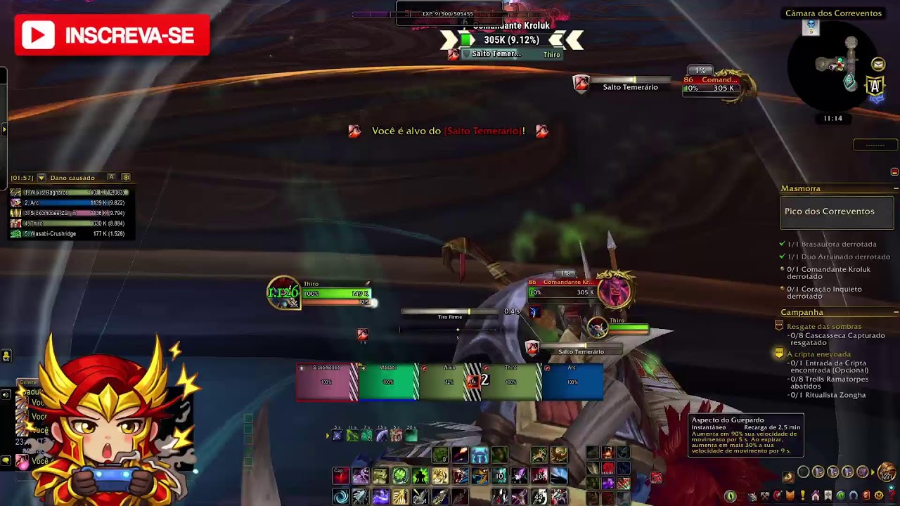 🔴 WORLD OF WARCRAFT AO VIVO ! Upando Hunter