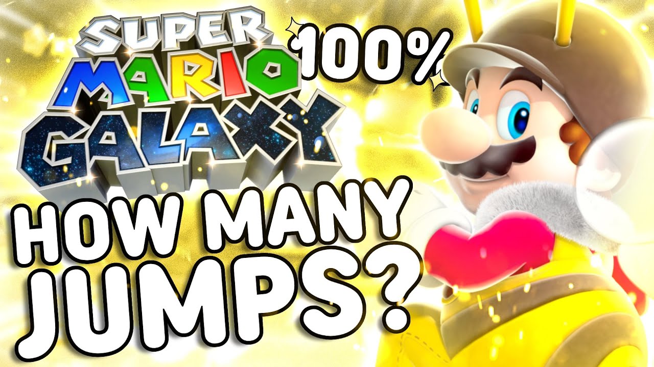 How Many Jumps Does it Take to 100% Complete Super Mario Galaxy?