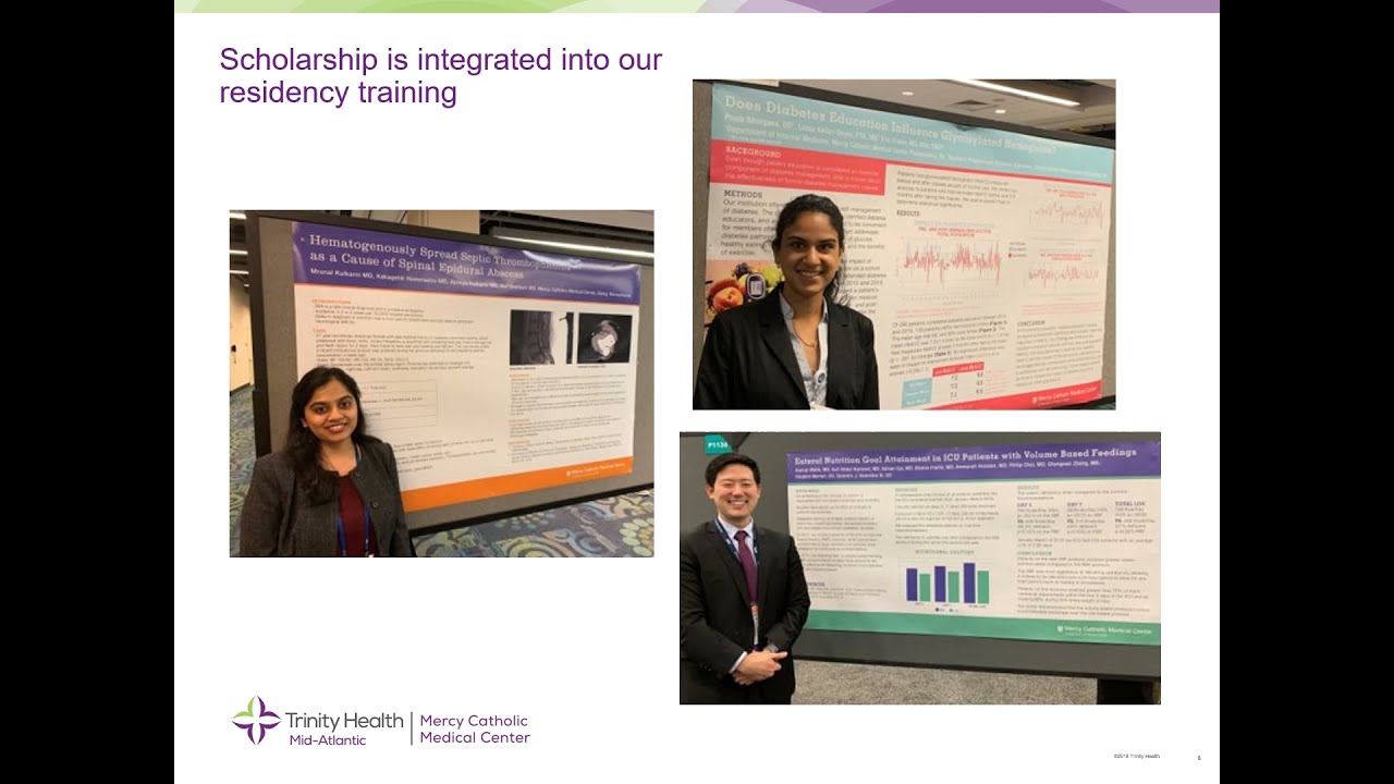 MCMC IM Residency Program Academics