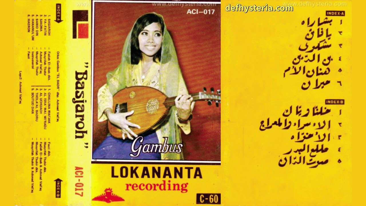 Gambus Basjaroh (Basyaroh) Orkes Al Badr Full Album Tanpa Iklan