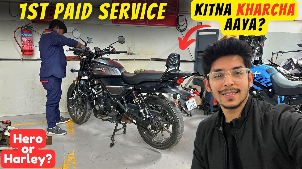 1st PAID Service Of Harley Davidson X440 Kitna Kharcha Aaya?