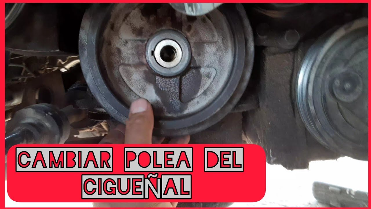 Cambiar Polea Cigueñal | Nissan Sentra 1.8