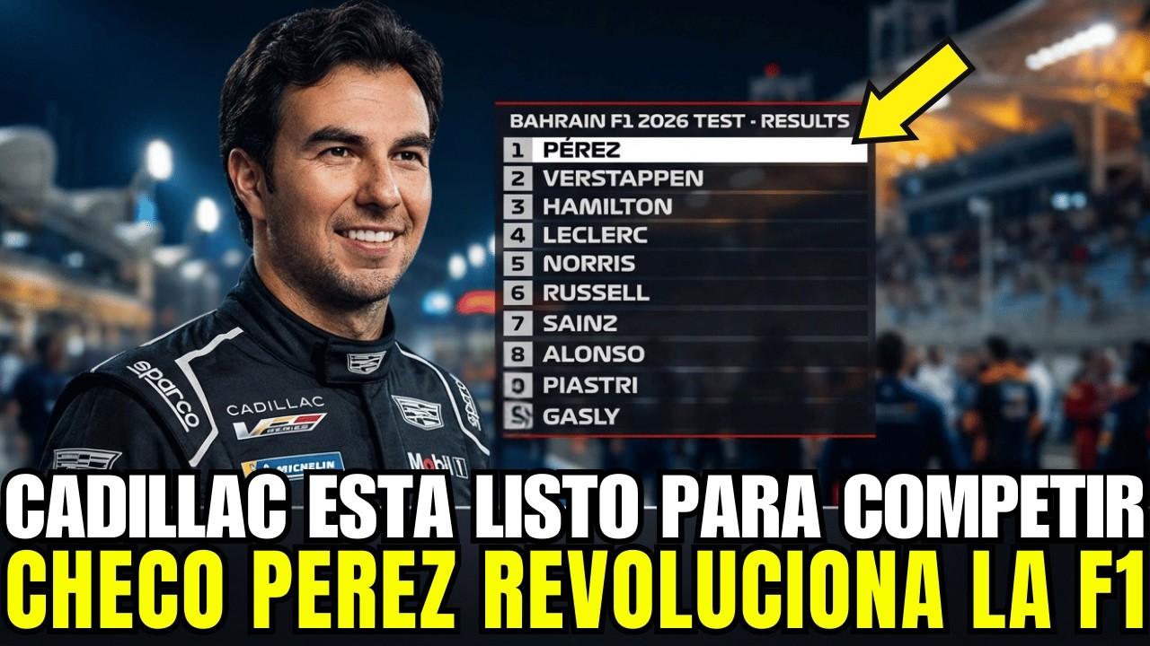 🔥 ¡NO PARECEN DEBUTANTES! CADILLAC F1 ya DEMOSTRÓ que NO ESTARÁ en los ÚLTIMOS PUESTOS