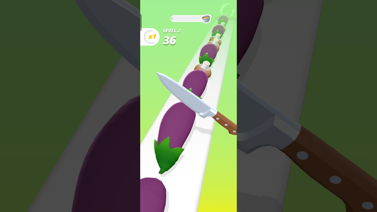 perfect slices food cutter live Level 49 #live #perfect #short #shorts