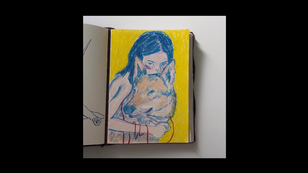 art vlog [2] drawing at the botanical garden