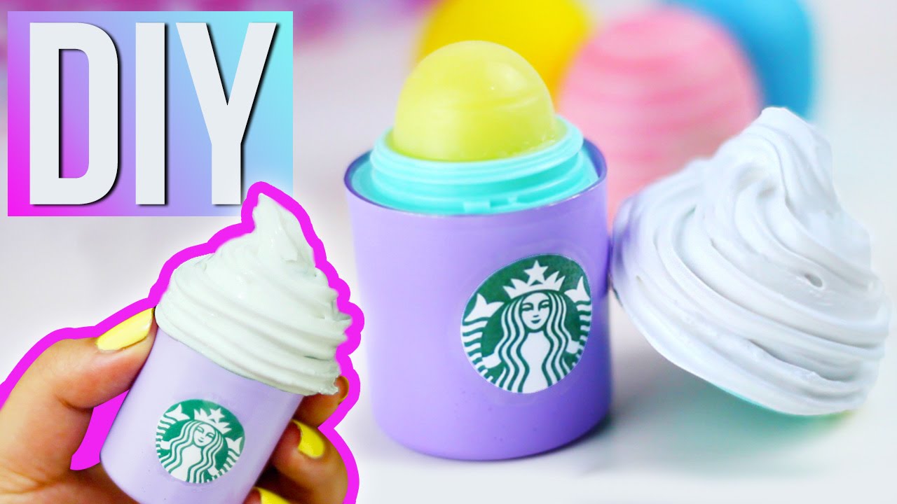 DIY LABIAL DE STARBUCKS - Transforma tu EOS!