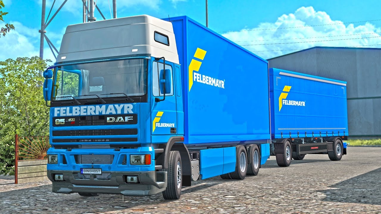 DAF 95 ATi TANDEM  ETS2 1.36 (Euro Truck Simulator 2)
