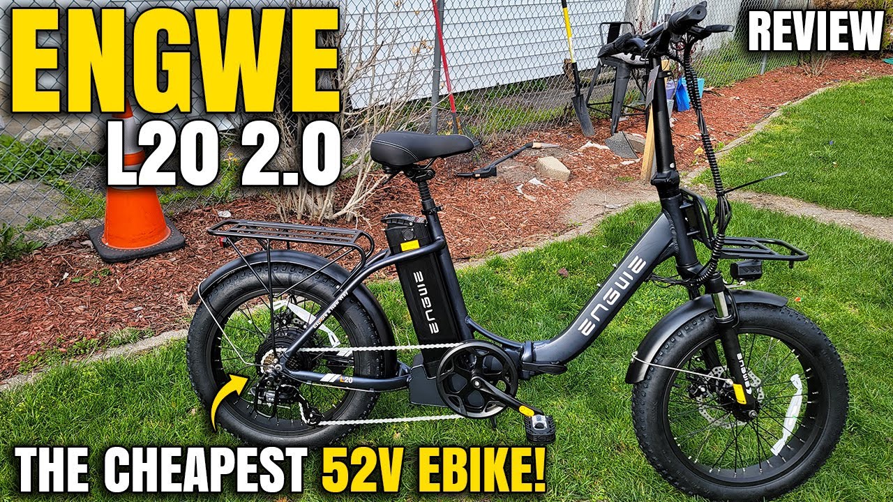 The Most Affordable 52v eBike So Far!! | Engwe L20 2.0 eBike Review