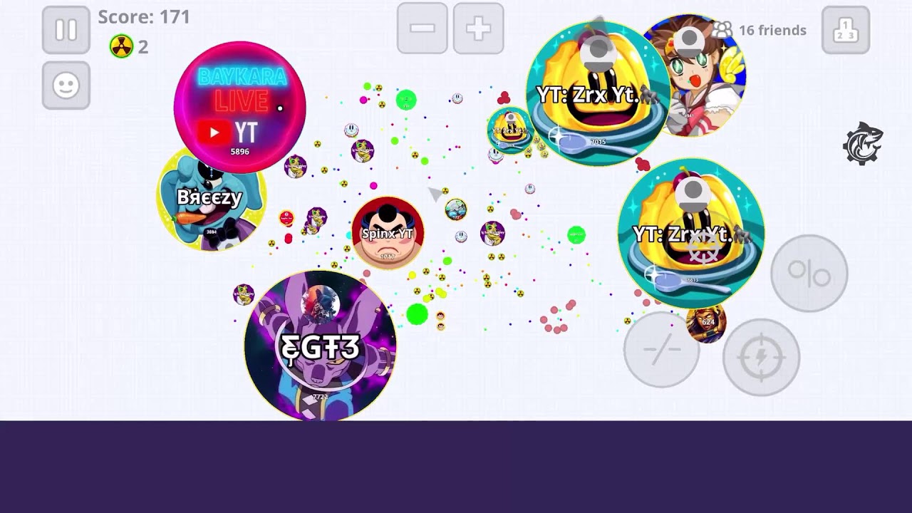 ⛔Agar.io Server⛔ Agario on Mobile with #bots  #AppleAgarLive #Live #Agario #giveaway #100